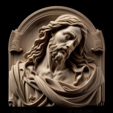 3D model st jesus (STL)